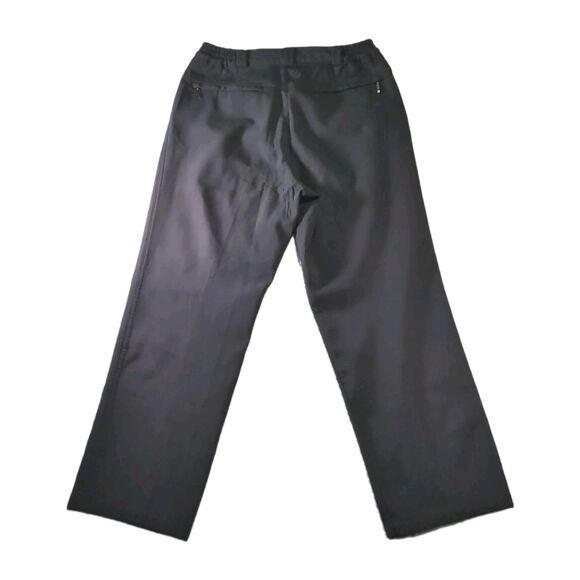 University of Cambridge Men’s 32x30 Black Fleece Lined Athletic Winter Pants - Picture 2 of 6